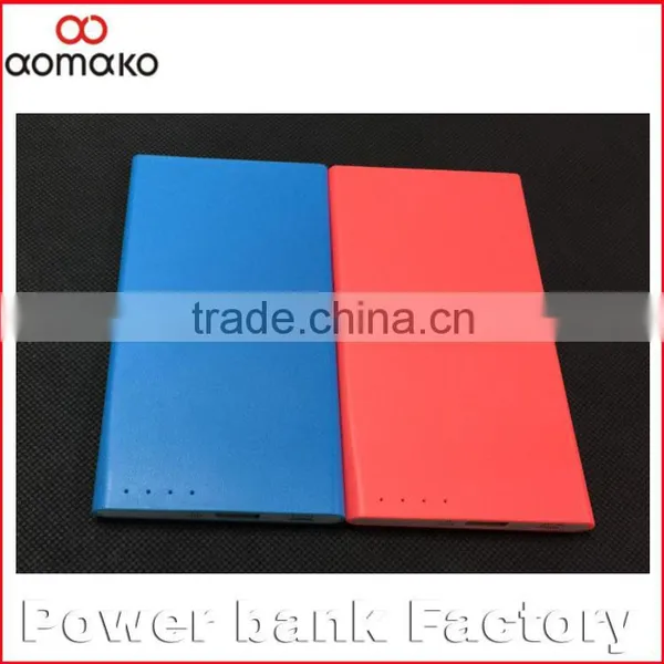 2015 Best Sale Portable Slim li Polymer Power Bank W280 High Quality Ultra External Battery Charger photo-2