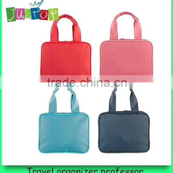 2014 NEW! Dual Zippers Pouch Organizer for Clothes and Cosmetics photo-3
