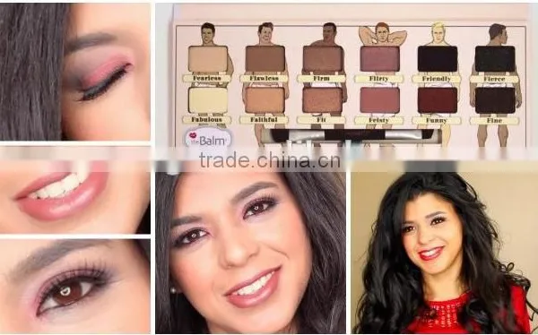 Nude Eyeshadow Palette 12 Colors Eyeshadow Case Set Cosmetics photo-5