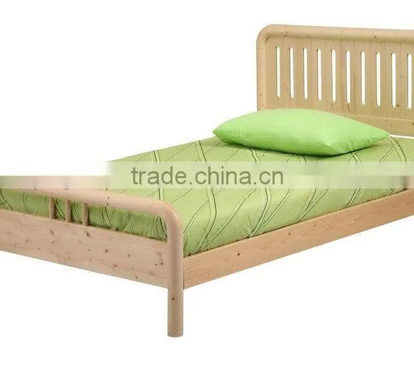 Shenzhen Furniture Pine Wood Single Beds For Kids Bedroom Sets photo-5