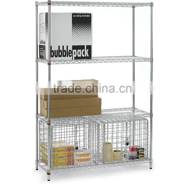 Chrome Wire Mesh Shelving for Hospital Use photo-5