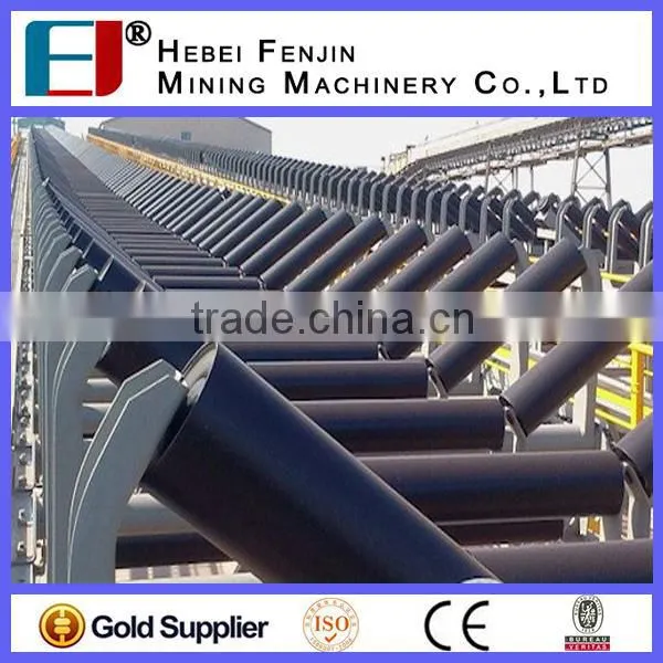 China Supplier Troughing Steel Pipe Conveyor Rollers For Port Facilities photo-2