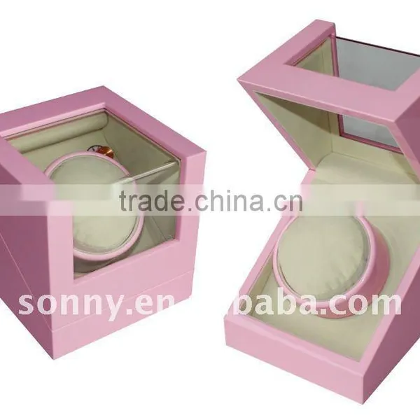 Fashion Automatic Wooden Double Watches Winder photo-2