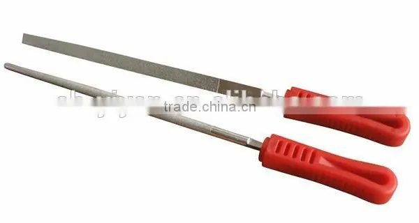 Electroplated Diamond Needle Files Set Three Square File photo-3