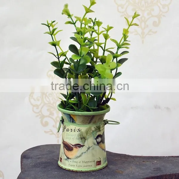 Vertical Garden Planter With Painting Decor