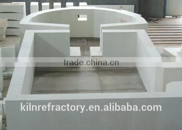 Used in Glass Smelting Furnace Types of Refractory Bricks Fused Cast Azs Block photo-6