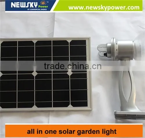 High Quality All in One Solar Street Light Solar Garden Wall Light photo-4