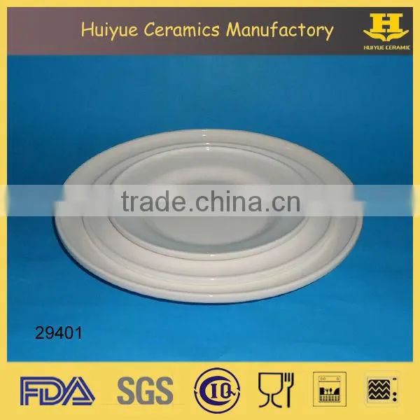 Salad Plate, Porcelain Salad Plate Round Shape photo-2