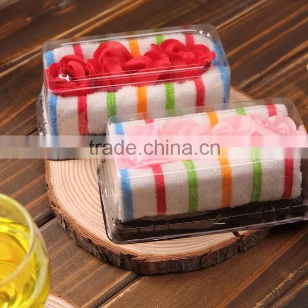 Unique Gift Catalogsgift Basket Towel Cake Souvenir Birthday Towel Cake photo-3