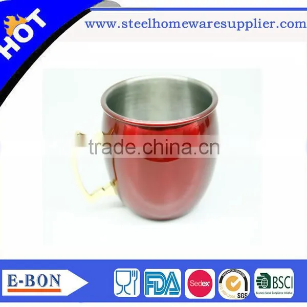 High Quality Stainless Steel Color Mule Mug for Advanced Restaurant photo-6