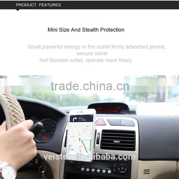 Mini Magic 360 Degree Rotation Car Holder Smart Mobile Phone Magnetic Car Holder photo-6