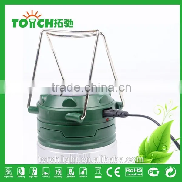 Solar Rechargeable Camping Light Tent Lamp 3*AA Battery High Power Lantern Cheap Promotion Camp Light photo-5