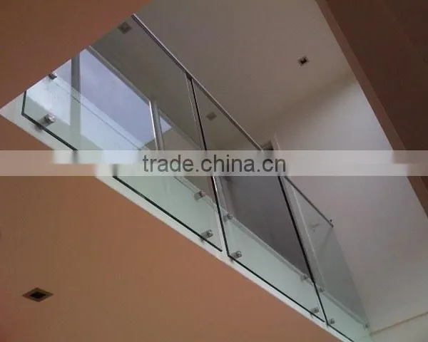 Stainless Steel Square Mini Top Rail for Glass Balcony Railing photo-5