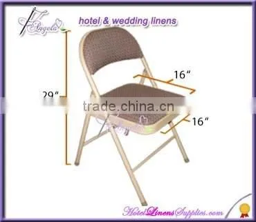 White Satin Folding Chair Covers, Ivory Satin Folding Chair Covers, Black Satin Folding Chair Covers in Wedding Events photo-2