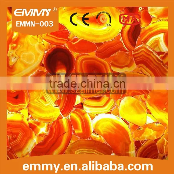 Online Selling Translucidus Gemstone Agate Mosaic Maket Agate Alices Gem Tile photo-3