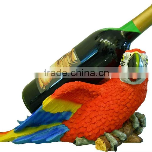 High Quanlity Polyresin Wine Display Rack