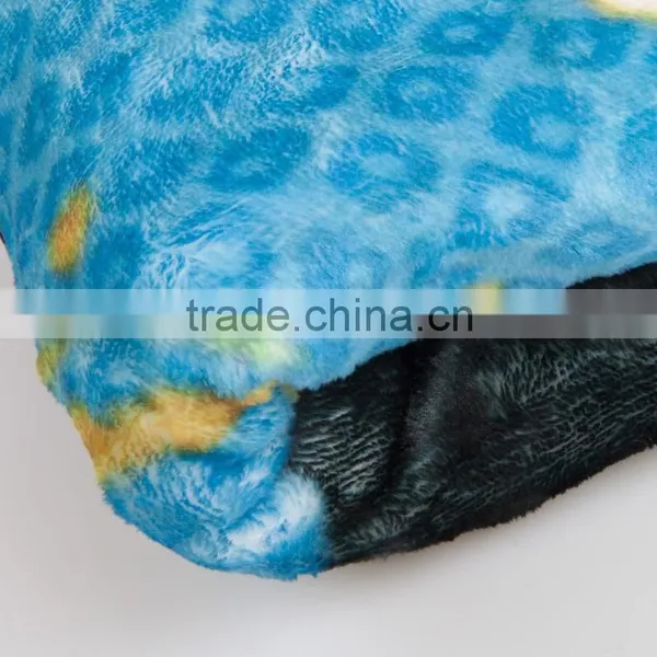 High Quality Comfortable Custom Heat Transfer Printed Soft Blanket photo-5