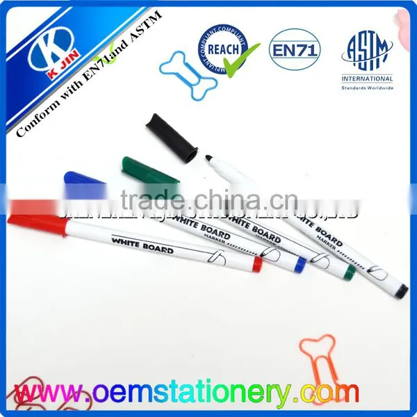 Wholesale Erasable Color Dry Erase Marker With OEM Printing