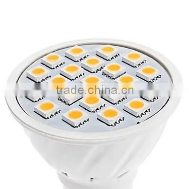 GU10 5W 20x5050SMD 320LM Warm White Light LED Spot Bulb (220V) photo-3