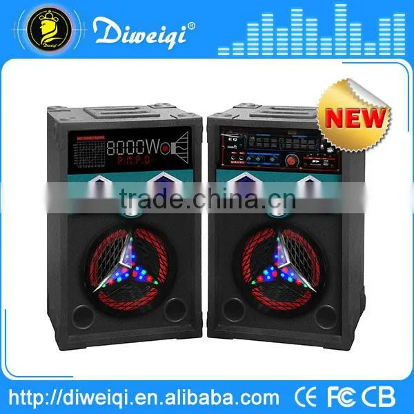10 Inch Portable dj System Active pa Speaker
