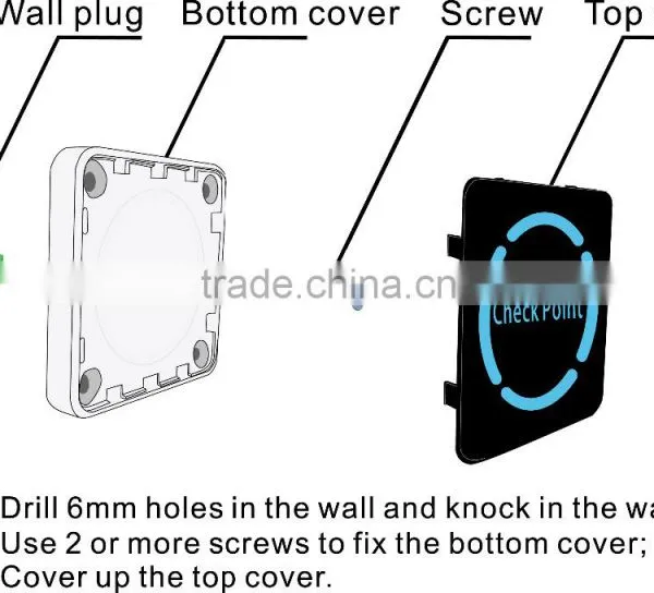 Electronic Stainless Steel Watchman Patrol System