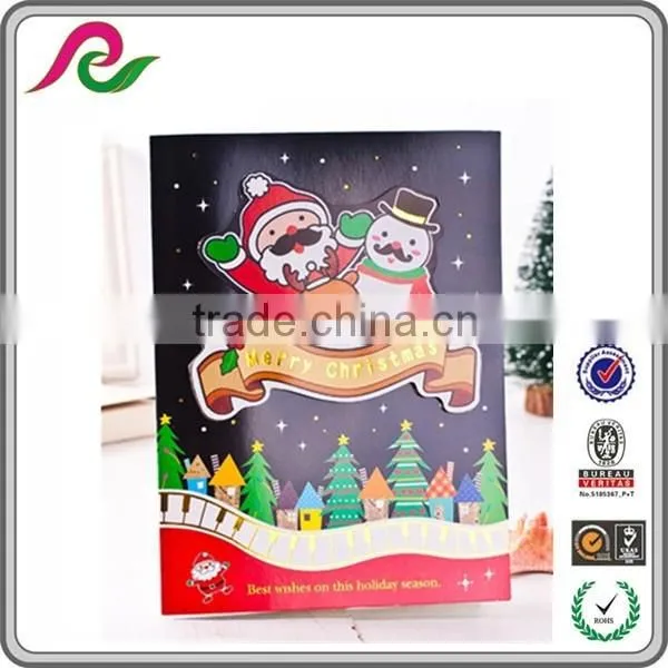 Embossed Christmas Card Musical Greeting Card 2016 Music Themed Christmas Cards photo-4