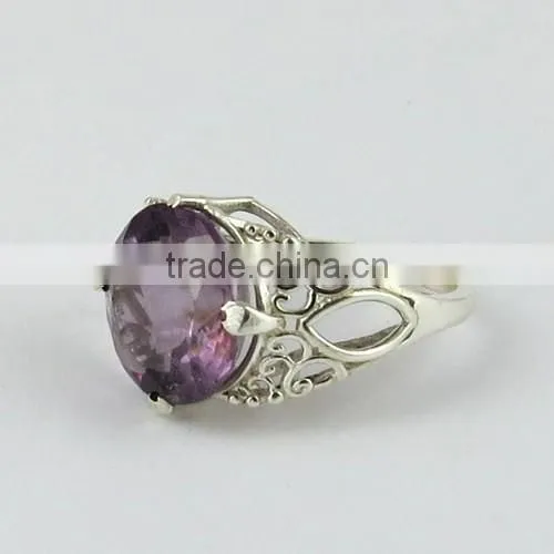 Off The Vine !! Amethyst 925 Sterling Silver Ring, Online Silver Jewelry, Silver Jewelry photo-3