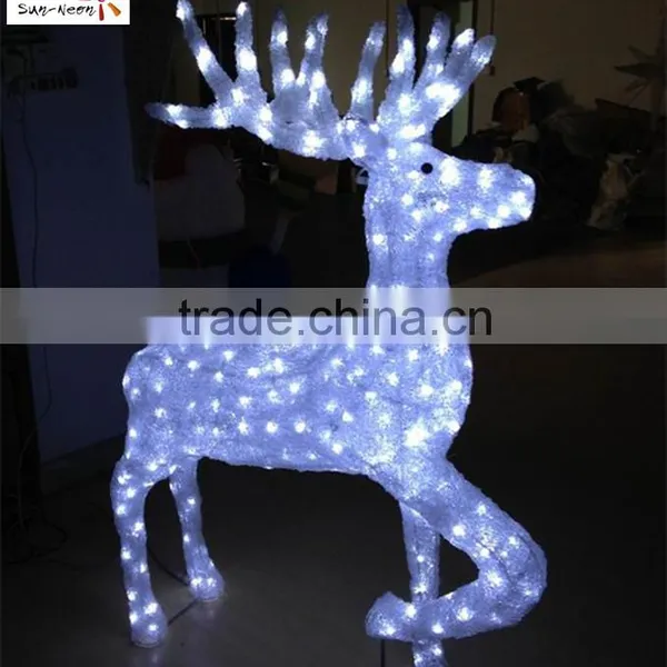 Christmas Decoration Led Deer Fancy Decorative Deer With CE RoSH Artificial Deer With Nice Quality photo-2