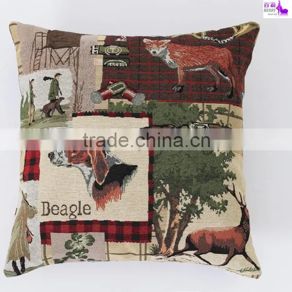 Hot Sales Printed Chenille Cushion photo-5