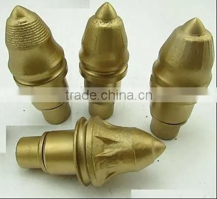 Tungsten Carbide Rotary Drilling Bits Brazed Cutter Teeth on Bridge/railway Construction Engineering photo-2