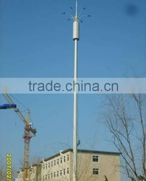 Galvanized Round Lighting Pole,yard Lamp Post, Lighting Pole,street Lighting Pole, Steel Tubular Pole photo-5