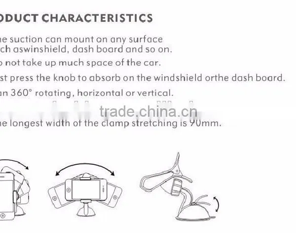 2016 Convenient Car Cup Holder For Mobile Phone Holder Car Mounts photo-6