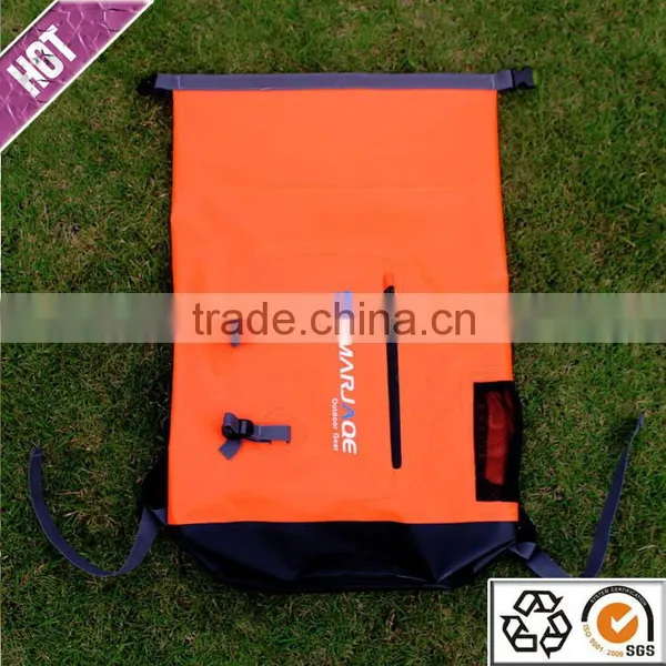 Chinese Manufacturer 2016 Hot Selling PVC Tarpaulin Waterproof Bag Pack for Outdoor Camping photo-4
