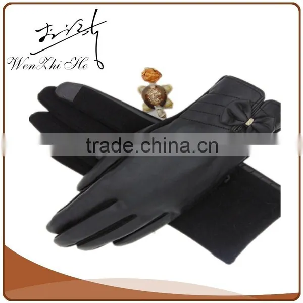 Handmade PU Coated Cotton Glove For Motobike photo-6