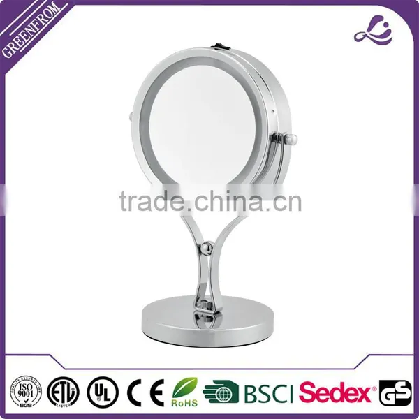 China Wholesale Cheap Oval Table Standing Mirror for Gift photo-3