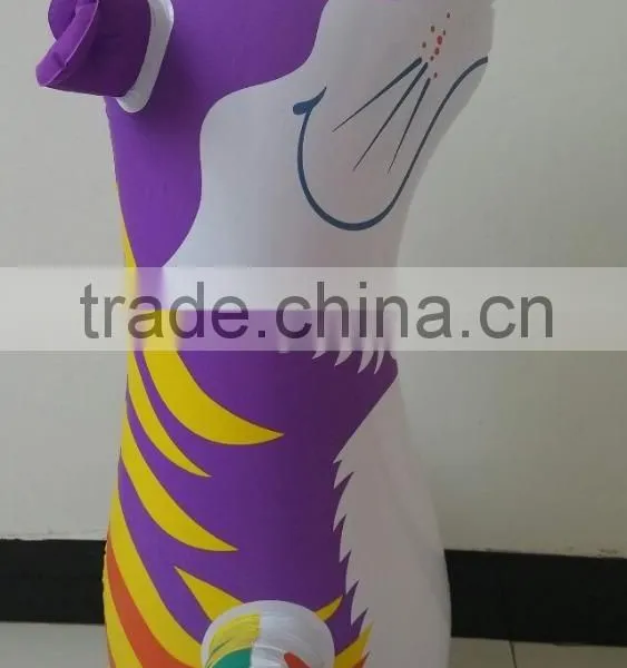 Kids Children 3D Inflatable Bop Bag,pvc Punching Bag,inflatable Tumbler. photo-2