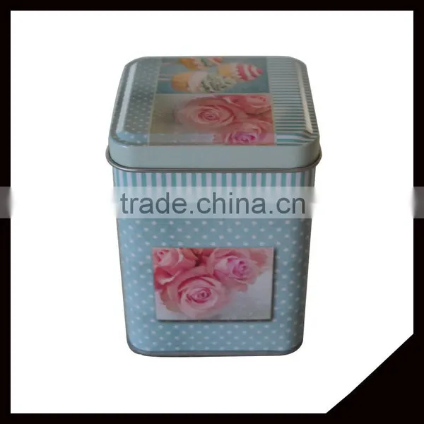 Hot Sale Rectangle New Design Biscuit Customized Size Tin Box Wholesale photo-2