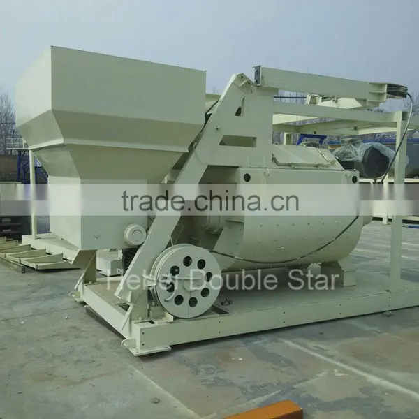 Long Service Time JS1000 Cement Concrete Mixer Machine With Electric Generator photo-3