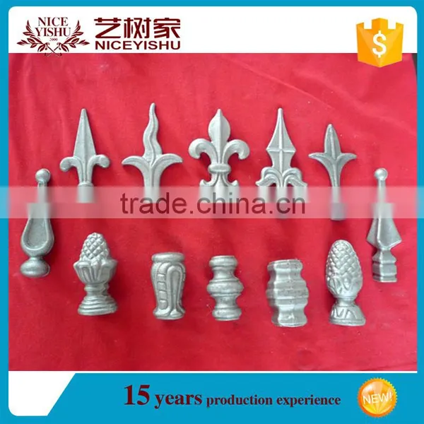 Forged Panel Decoration for Fence and Gate Wrought Iron Components photo-5