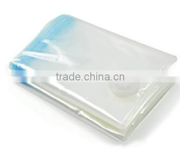 Clear Plastic Vacuum Compressed Bag for Clothing photo-3
