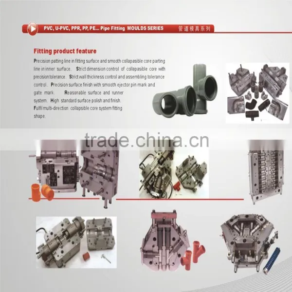 Pipe Fitting Moulds Series With Pvc Injection Molding Machine photo-4