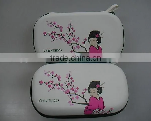 GC---New PU Moulded Shape Printing Eva Cosmetics Travel Organizer Box photo-2