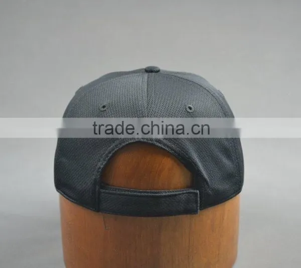 Black Sports Caps Diamond Mesh PE Sports Caps photo-4