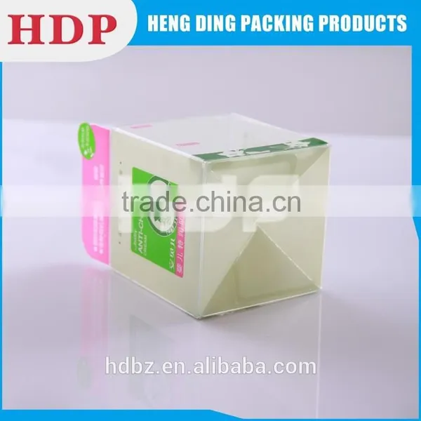 Factory Custom Printed Clear PVC Plastic Box Packaging photo-3