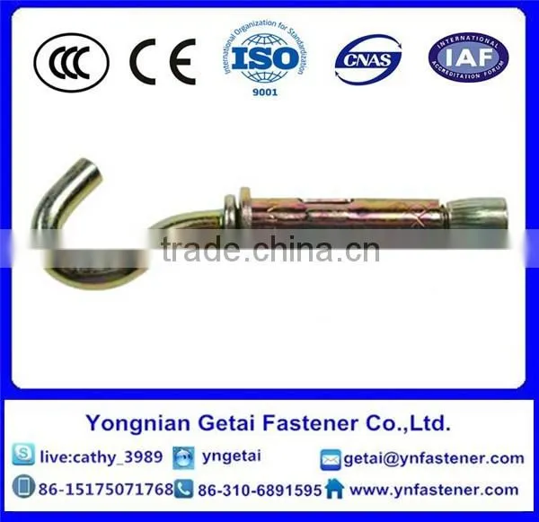 Zinc Yellow Hook Bolt Sleeve Anchor photo-6