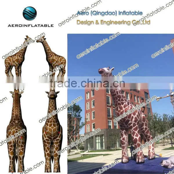Inflatable Simulation Giraffe Animal for Advertising photo-3
