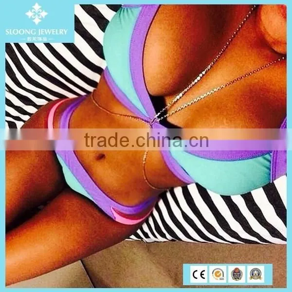 Bikini Beach Belly Necklace For Lady Sexy Girls Chain photo-4