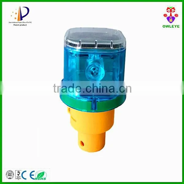 Solar Led Flashing Warning Road Safety Light photo-4