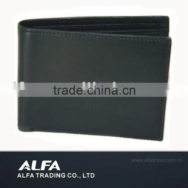 Genuine Leather Wallet With Lichi Pattern