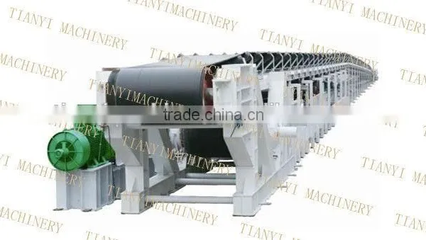 Inclined Flat Fertilizer Belt Roller Conveyor for Sale photo-6